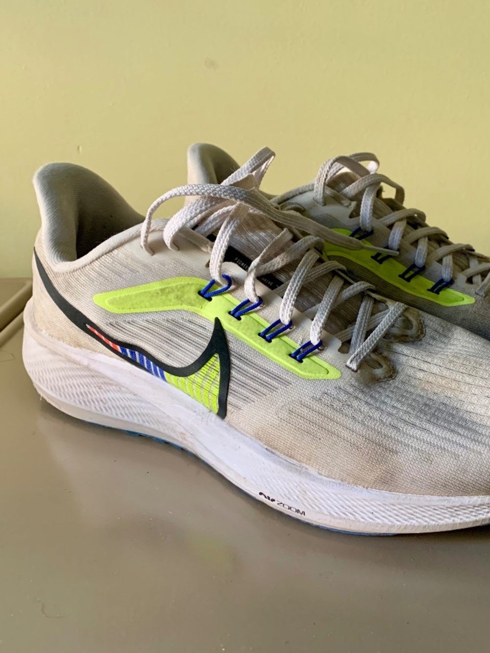 Nike Air Zoom Pegasus 39 Premium Road Running Shoes White 8.5